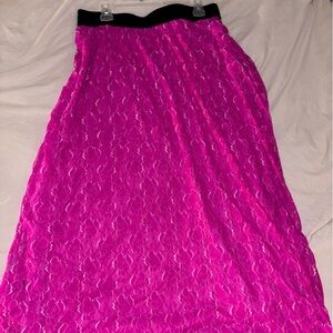 LuLaRoe Pink and Black Garment
